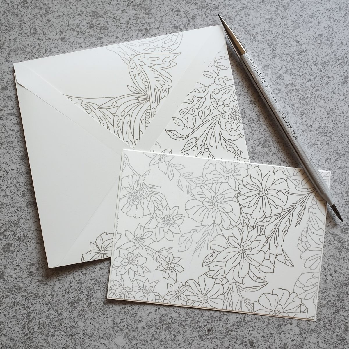 Minimalistisk linjekort